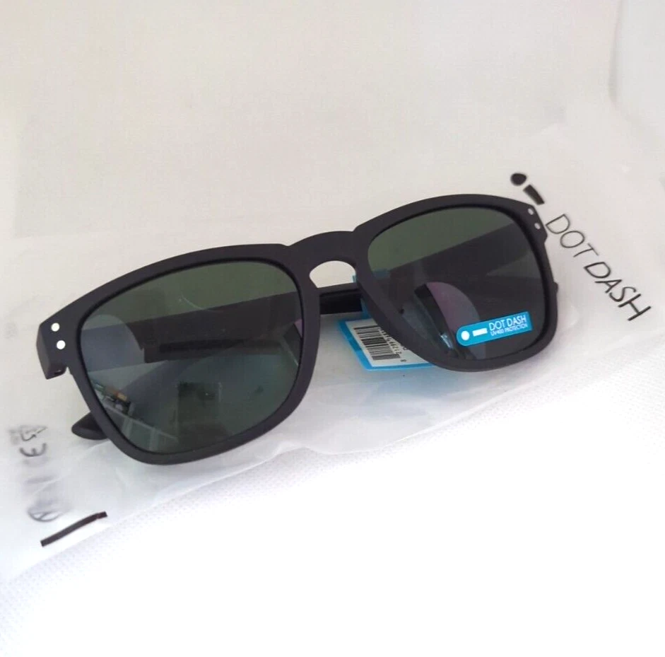 Gafas de sol unisex Dot Dash Bootleg - negras/negras Foto 1 de 2