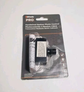 WOODS Pro HARD WIRED DUSK TO DAWN OUTDOOR PHOTOCELL LIGHT Photo CONTROL CFL LED - Picture 1 of 1