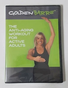 Golden Barre: The Anti-Aging Workout For Active Adults DVD (2013) -- NEW! - Imagen 1 de 2