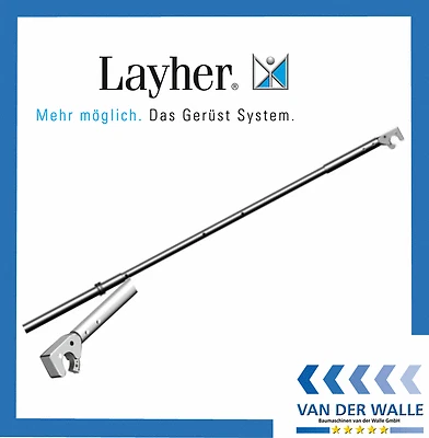 Layher Fahrgerüst Horizontaldiagonale verstellbar -4,0 m - 1318000 - Bild 1 von 2
