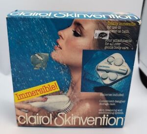 VTG 1980 Clairol Skinvention Immersible Skin Cleaning & Conditioning System New