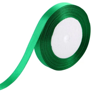 SATIN RIBBON 25 YRD ROLL bows gift box wrapping xmas holiday wedding party decor - Picture 1 of 37