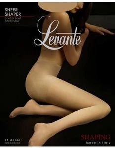 Pantimedias Levante 15 den Transparentes Control de Forma Mate 15 den HECHAS EN ITALIA - Imagen 1 de 4