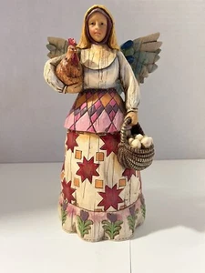 Figura Jim Shore Heartwood Creek “Angel Of Faithfulness” 2002 108198 sin caja - Imagen 1 de 7