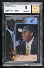 1999-00 SPx /2500 Metta World Peace Ron Artest #106 BGS 9 MINT Rookie Auto RC