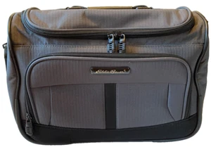 Eddie Bauer Luggage Bag Gray Carry On Travel Shoulder Strap Overnight - Picture 1 of 10