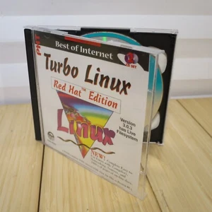 1996 Turbo Linux 3.0.3 Red Hat Edition Operating System POSIX 386 to Pentium PCs - Picture 1 of 8