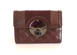 MIMCO MINI ANARCHY WALLET IN TEAK COLOUR LEATHER BNWT RRP$169 - Picture 1 of 3