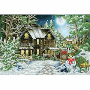Diamond Dotz Winter Wonderland - Diamond Painting Kit - High Quality - Picture 1 of 2