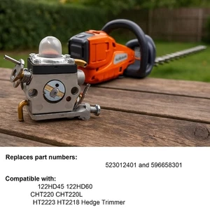 Full Carburetor Replacement Package For 20-50cc Gas Lawn Includes Fuels - Picture 1 of 8