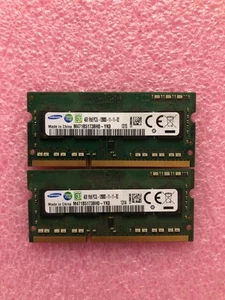 1 Menge 2 Samsung M471B5173BH0-YK0 2x 4GB (8GB insgesamt) 1Rx8 PC3L-12800S - Bild 1 von 1