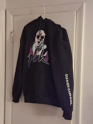 P!nk Rosa Verano Carnaval 2023 Fechas de Gira Sudadera con Capucha Pullover Sudadera Talla M Foto 1 de 4