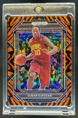 2023-24 Prizm Draft Picks DeMar DeRozan Choice Tiger Stripe #61 Trojans - Изображение 1 из 2