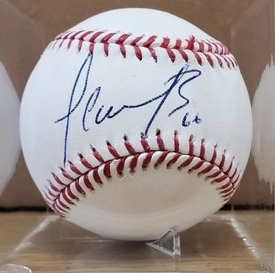 J. C. Ramirez Signed OML Baseball (Beckett) - Image 1 of 2