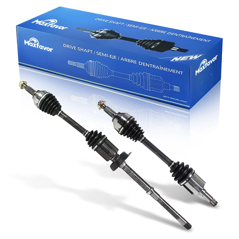 Maxfavor Front Pair CV Axle Shaft for Ford Taurus AWD 3.5L V6 GAS 2009-2013 2014 - Image 1 of 4