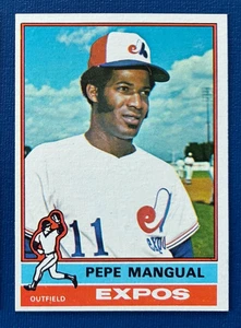 1976 Topps Baseball #164 Pepe Manqual - Montreal Expos - EX-MT - Picture 1 of 2