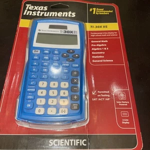 Texas Instrument TI-30X IIS Green LCD Screen Display Scientific Calculator NEW - Picture 1 of 1