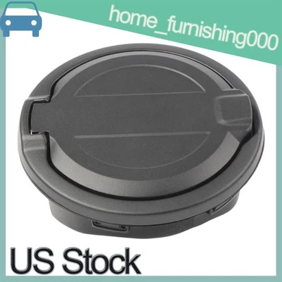 82215123AB puerta de combustible aluminio con recubrimiento en polvo negro para Jeep Wrangler 2018-2025 NUEVO Foto 1 de 4
