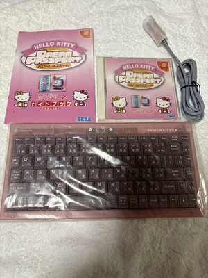 Hello Kitty USB keyboard Pink HKT-7601 Sega Dreamcast - Image 1 of 4