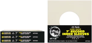 (100) 7" Record Inner Sleeves - Premium COLORED Ivory Paper 45rpm ARCHIVAL - Bild 1 von 13
