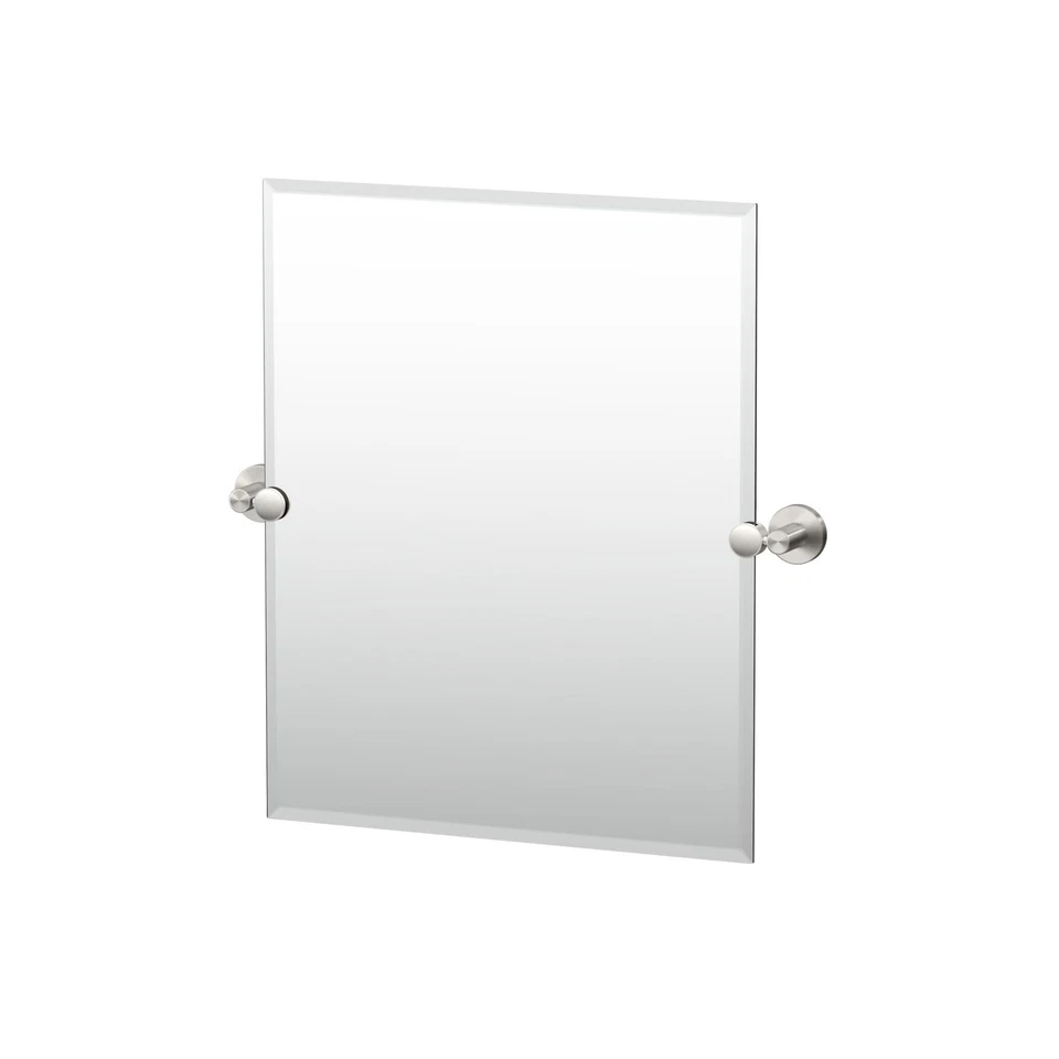Gatco 4669SM Reveal 19-1/2" W x 24" H Rectangular Frameless - Nickel - Image 1 of 1