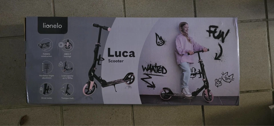 LIONELO Luca Klappbarer Roller für Kinder und Erwachsene bis 100kg Nagelneu - Bild 1 von 1