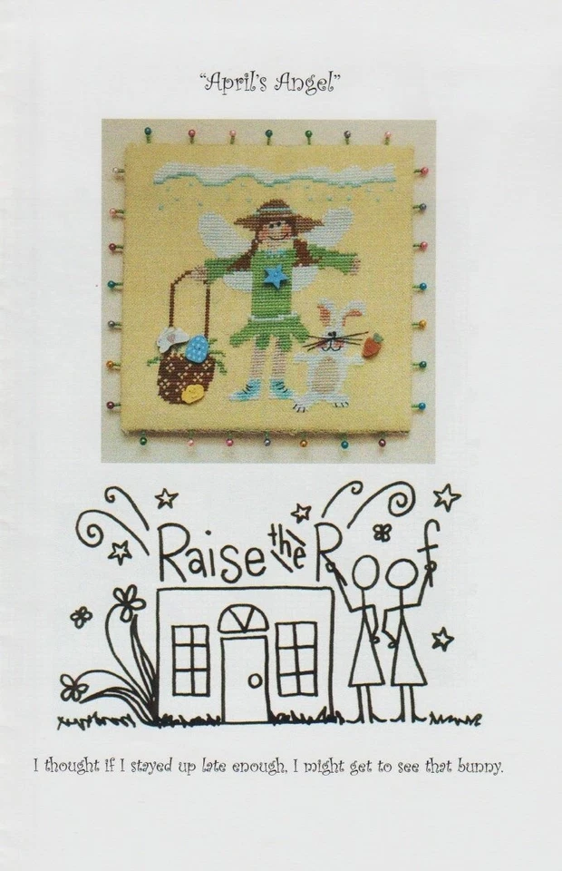 April's Angel by Raise The Roof cross stitch pattern - Image 1 of 1