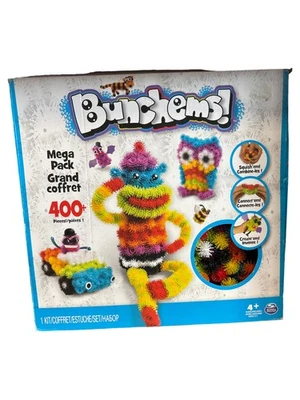 BUNCHEMS Mega Pack Juguetes de Construcción 400 Piezas Set Multicolor Niños a partir de 4 J. - Imagen 1 de 2