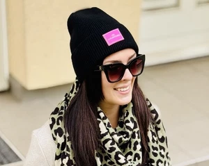 NUEVO❤️Corazón gemelo ❤️Gorro "Corazón gemelo" negro con parche con logotipo - Imagen 1 de 2