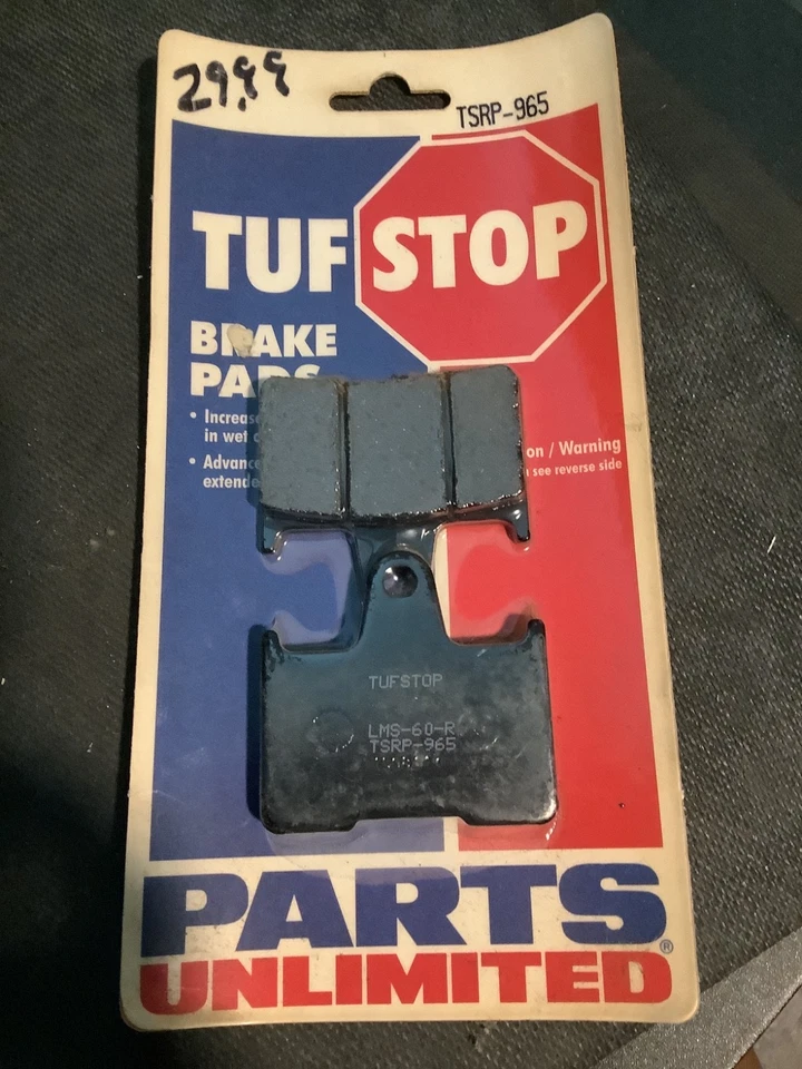 TUFSTOP Parts Unlimited Brake Pads TSRP-965 - Изображение 1 из 1