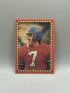 John Elway #175 1988 Topps Stickers Super Star Eric Dickerson #19 NM B2 - Picture 1 of 3