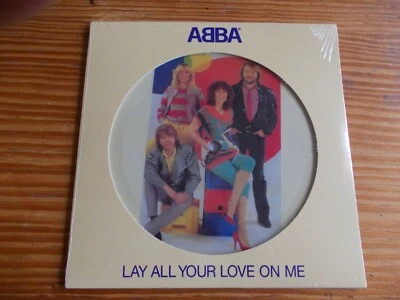 ABBA - LAY ALL YOUR LOVE ON ME - 40TH ANNIVERSARY 7" PICTURE DISC - SEALED / NEW - Image 1 of 2