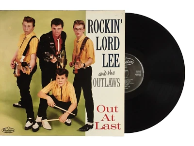 Rockin' Lord Lee And The Outlaws  Vinyl Record Out At Last LP - Image 1 of 4
