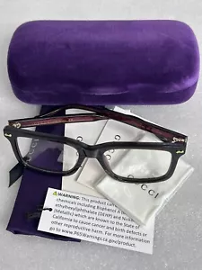 NEW Gucci GG0914O Eyeglasses 003 Dark Purple FRAME 54-18-145 RX GG 0914 - Picture 1 of 8