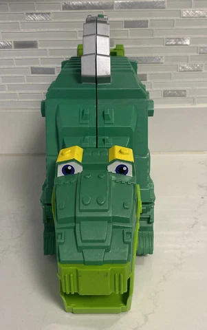 Mattel Dinotrux Toys R Us Exclusive Garby Green Dinosaur Carry Storage Case Cover