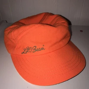 VINTAGE LL BEAN SCRIPT STRAPBACK HAT made in USA - Picture 1 of 3
