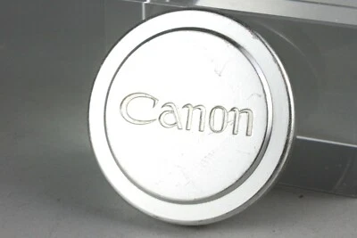 Excellent Canon Rangefinder Slip On Metal Front Lens Cap for 50mm F1.8 #213-7 - Image 1 of 2