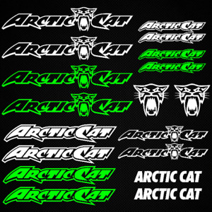 Arctic Cat Aufkleber Neongrün Shneemobil NEON Gelb 18x sticker set rennen racing