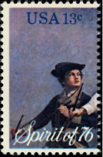 US #1629 MNH 1976 American Dwusetnale Perkusista Boy