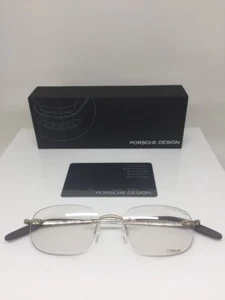 NEW PORSCHE DESIGN P7004 EYEGLASSES C. A Satin Gold P 7004 Optical Eyewear 50mm - Picture 1 of 12