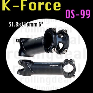 FSA K-Force OS-99 31.8x110mm 6° Carbon Stem 1-1/8 in 175-0318BKG NEW - Picture 1 of 1