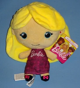  Plush Barbie Girl Doll 10"-SEGA Prize International 2018-Mattel-LONG HAIR-DRESS - Picture 1 of 6