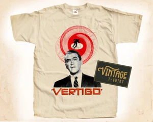 Vertigo Natural color Vintage T Shirt for Men Woman DTG Size S-5XL - Picture 1 of 5