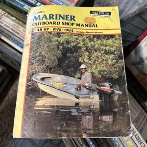 Clymer B712 Mariner Außenborder Werkstatthandbuch 2-48PS 1976-1984 - Bild 1 von 3