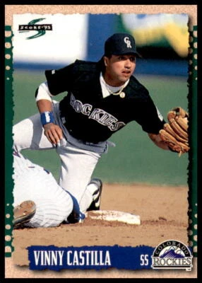 1995 Score #483 Vinny Castilla - Image 1 of 2