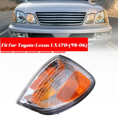 Левые передние угловые фары указатели поворота для Toyota Lexus LX470 1998-2007 2006 годов выпуска - Изображение 1 из 4