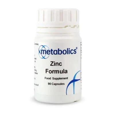 METABÓLICOS Fórmula de zinc Metabolics (zinc + cobre) 90 cápsulas