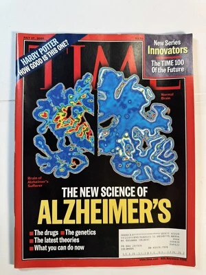 Time Magazine 2000 JULY 17 The New Science Of Alzheimers M234  - Image 1 of 2