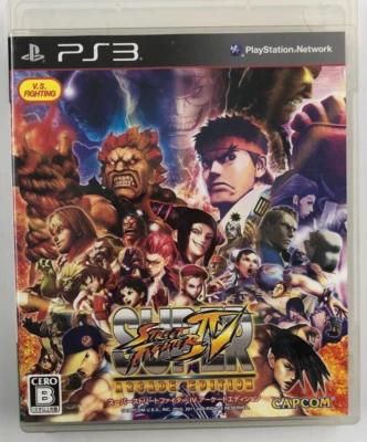 PS3 Super Street Fighter IV 4 Arcade Edition Sony PlayStation 3 Japanese Tested - Image 1 of 3