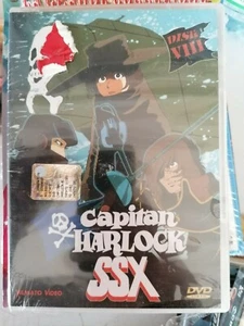 DVD FILM Anime Capitan Harlock SSX - Disk VIII episodi 1/6  Yamato Video 1978 - Picture 1 of 1